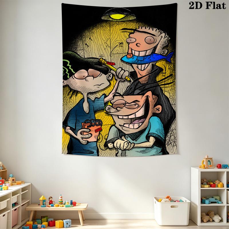 Childhood Sweethearts Pattern Home Decor Tapestry, Wall Hanging, Decorative RV Wall Cloth.SGT0917351