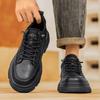 Leather shoes casual shoes retro low-top Martin boots comfortable platform trendy shoes