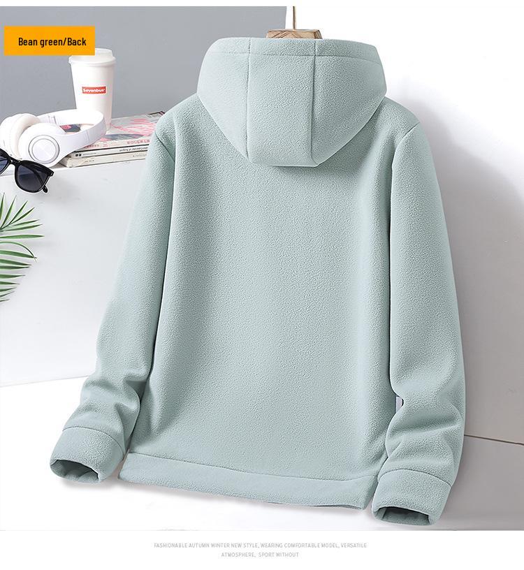 Herren Kapuzenpullover mit Fleece-Futter für Herbst und Winter