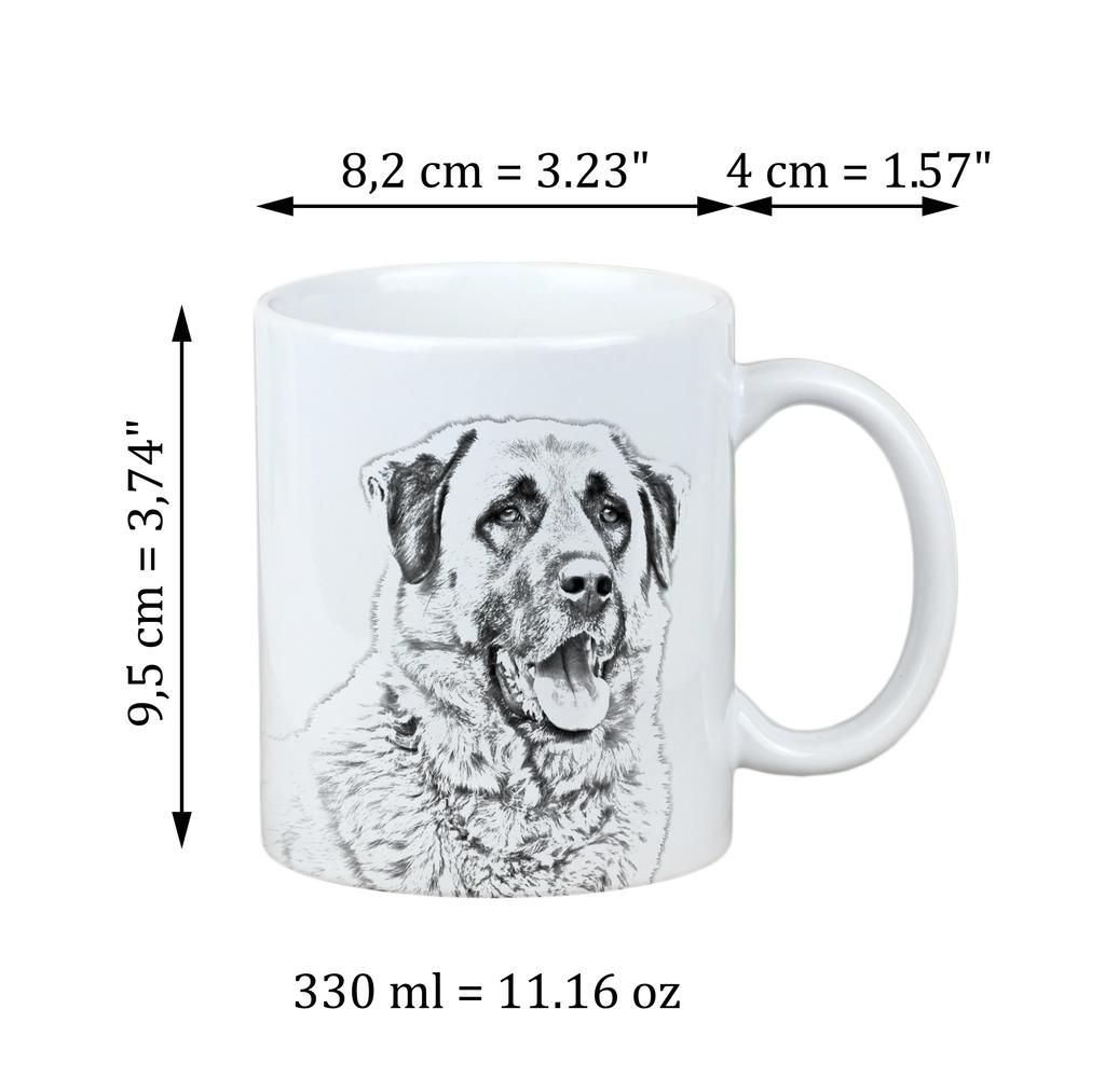 Anatolian Shepherd Dog, Turkish Kangal Dog – Cup with a dog, cute cup with graphics | Art-Dog