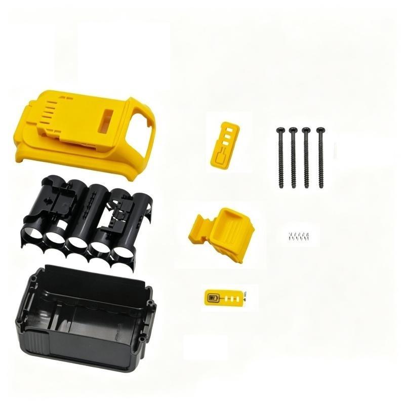 Li-Ion Battery Plastic Housing Case Eco-friendly ABS Material Replacement Part for 18V 20V Power Tool Accessories