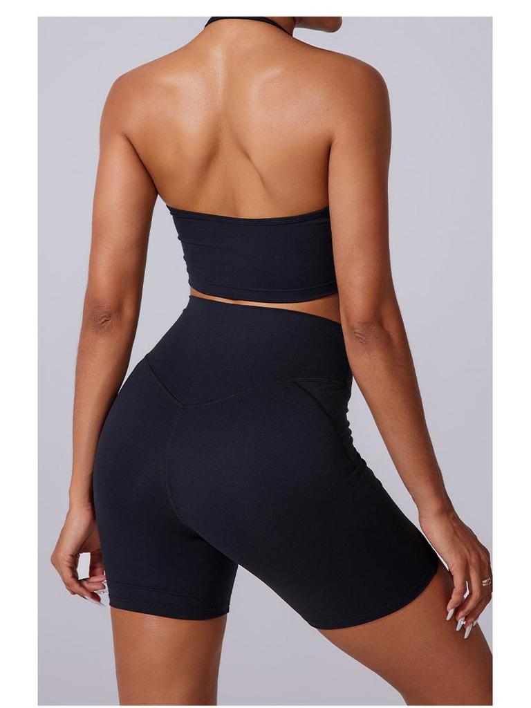 New Halter Neck Bra: Quick-Drying, Backless, Thin Strap, Criss-Cross Layered Design