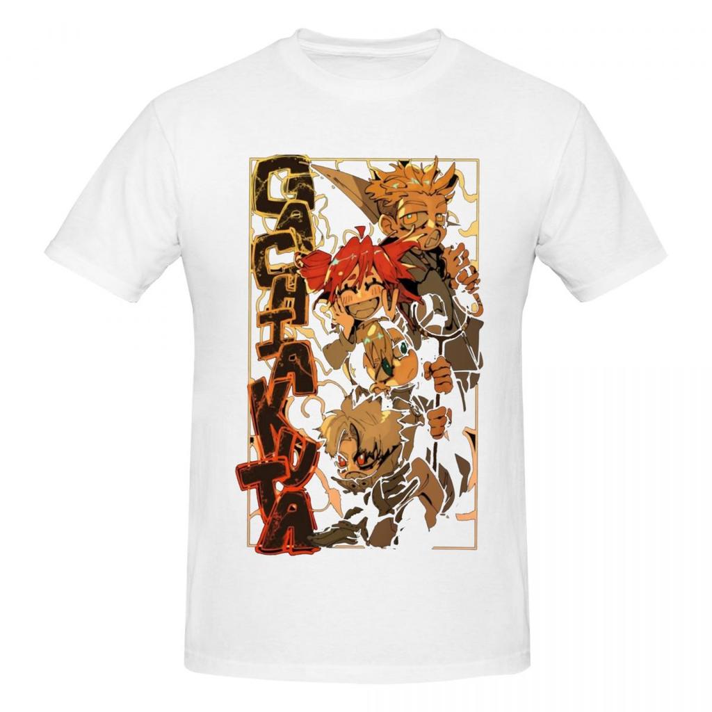 Unisex Gachiakuta Fans Support T Shirt Streetwear Cotton T Shirt Homme