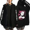 Anime HUNTER x HUNTER full-time hunter print hooded sweater cross-border hot sale casual loose cardigan