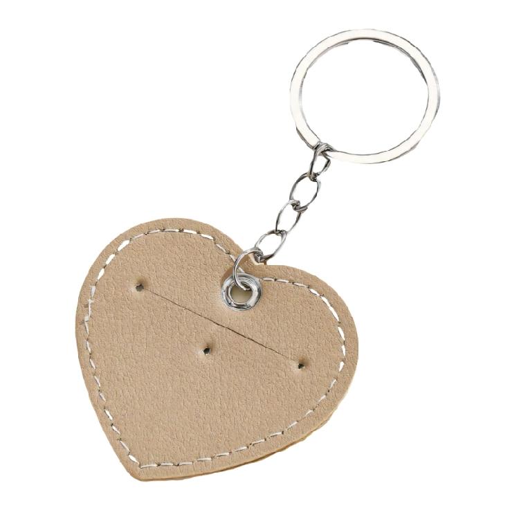 Scratch Resistant Access Card Organizers ID Keys Cards Sleeve Leather Keychain Key Holder Pendant Keychain Accessory