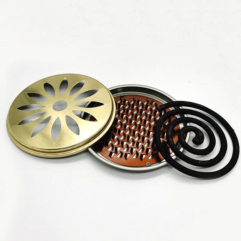 Mosquito Coil Holder with Lid, 10-Pack
