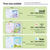 Blue Fruit Self-Adhesive Transparent Book Cover Film - Waterproof & Stain-Resistant for Students