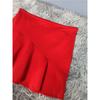 Export A's New Year Red High-Waist Slim Looking Sexy Fashion Stylish 2025 Sheath Umbrella-Shaped High Quality Skirt