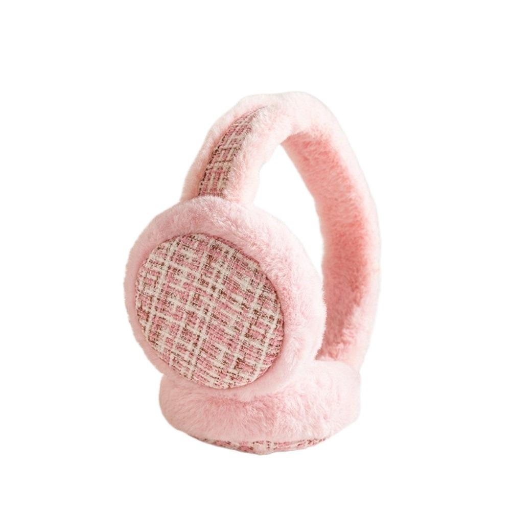 Windproof Foldable Ear Cover Plush Winter Thicken Earflap Winter Warm Earmuffs  Cold Weather