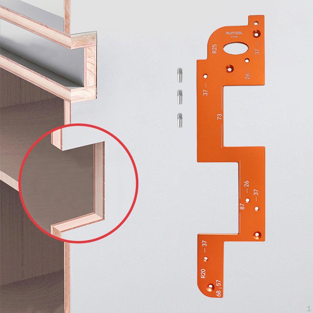 Slotting Tool for Cabinet Door Positioning