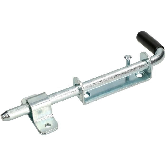 Verrou À Boulon - KOTARBAU - 220 Mm - Acier Galvanisé - Résistant Aux Intempéries - Haute Qualité