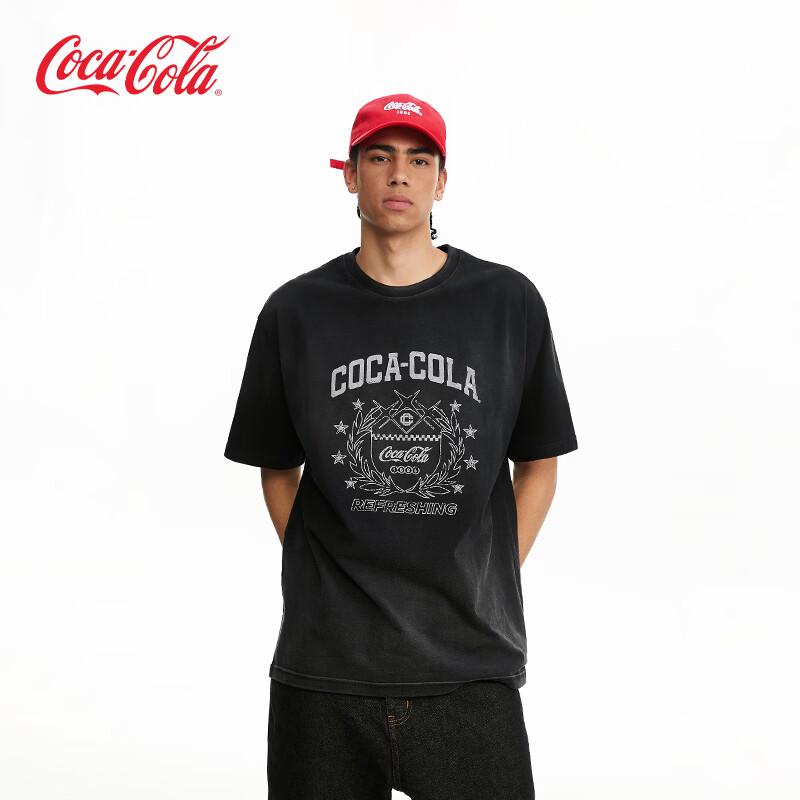 Coca-Cola Distressed Vintage Gradient Short Sleeve T-Shirt