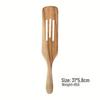 Non-Stick Pan Special: Teak & Acacia Wood Spatula, Stir-Fry Set, Salad Fork & Slotted Spoon