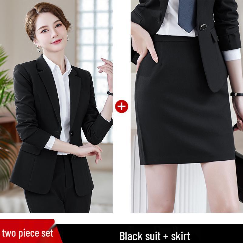 Elegant Women's Formal Suit Set 2024, Ideal for Office or Receptionist Wear