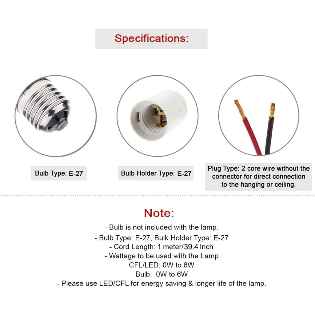 'Moroccan Grandeur' Hand-Etched Iron Wall Pendant Light for Living Room & Ceiling Hanging Lights (Without Bulb)