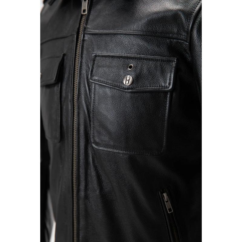 Chinese Size Genuine Leather Jacket Men Blue Black Natural Cowhide Slim Fit Men's Coat Casual Style Clothes Spring Autumn Asian Size M617