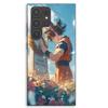 Phone Case - MANIACASE - Samsung Galaxy S23 Ultra - Silicone TPU - Black - Akira Toriyama Son Goku Pattern