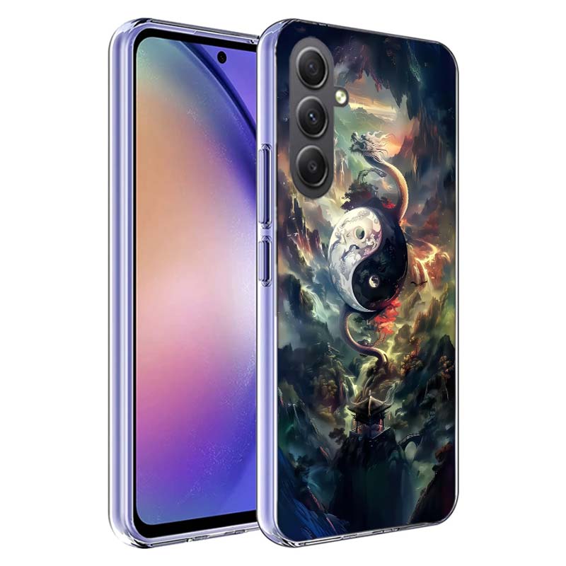 Balance of Elements The Eternal Yin-Yang Phone Case for Samsung A17 A37 A57 A07 A16 A26 A36 A56 A06 A02S A12 A22 A32 A52S A04S A