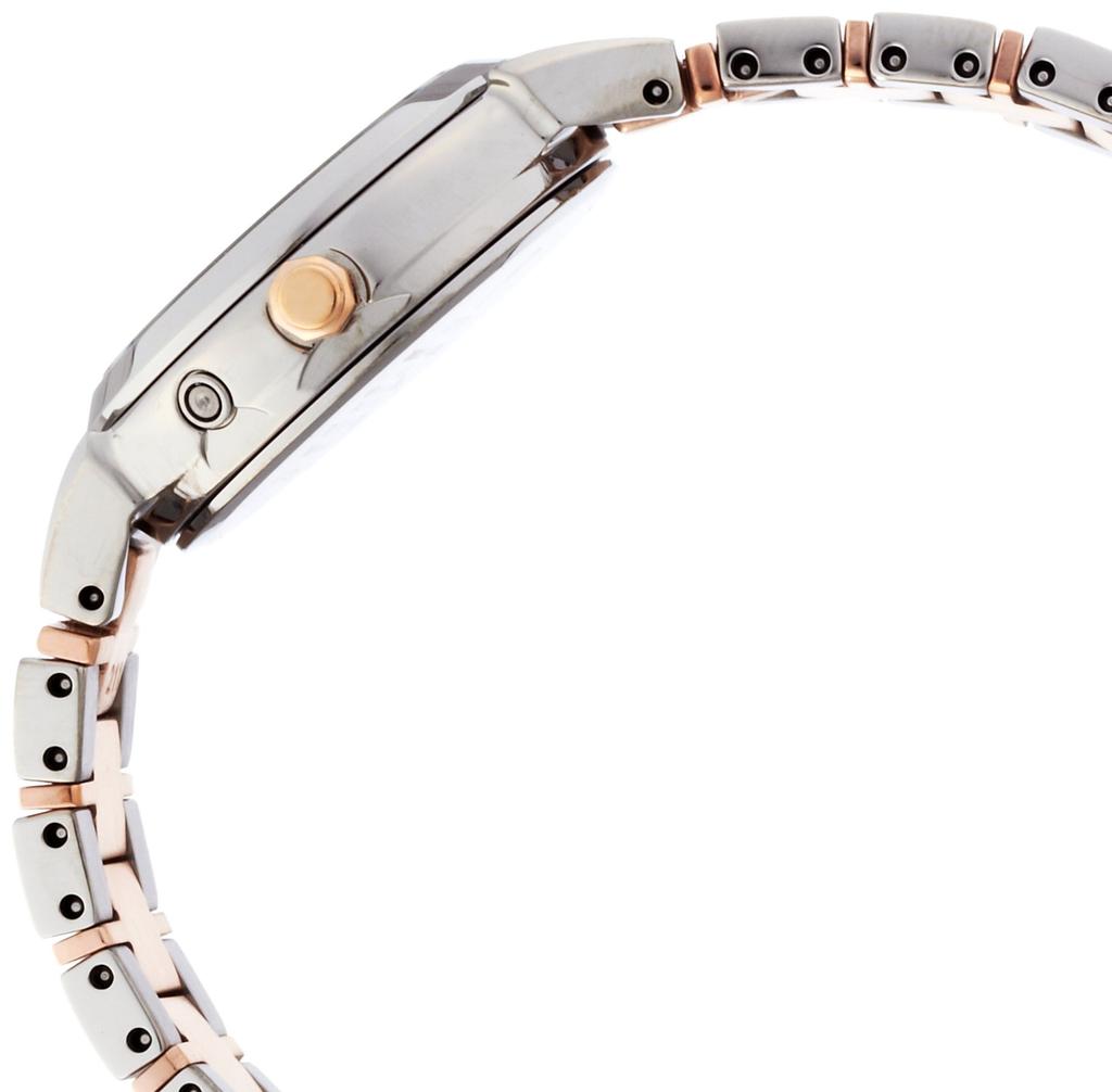 Seiko Watch Lucia Solar Watch with Sapphire SSVW051 Radio-Controlled Crystal, Gold,