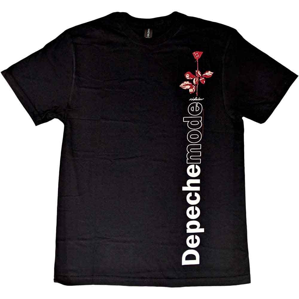 Depeche Mode Violator Side Rose T- Black New Unisex T-Shirt M