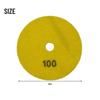 4Inch 60 100 200 400 Electroplated Dry Polishing Pad For Granite Marble Flexible Resin Sanding Disc Polisher Disc