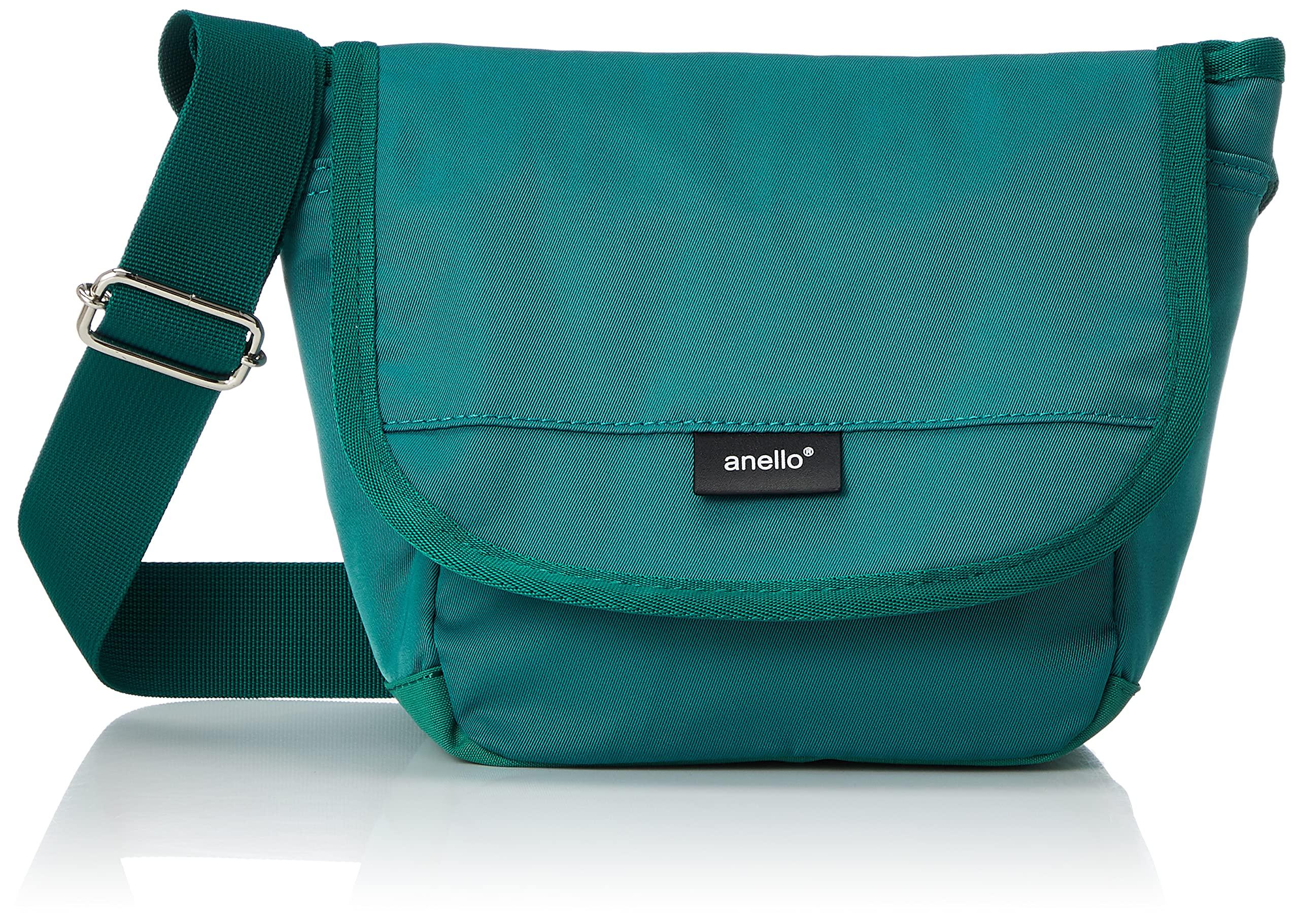 

Anello Mini Shoulder Bag, Water-Repellent, Flap, Small, PLUM, ATR0325, Green