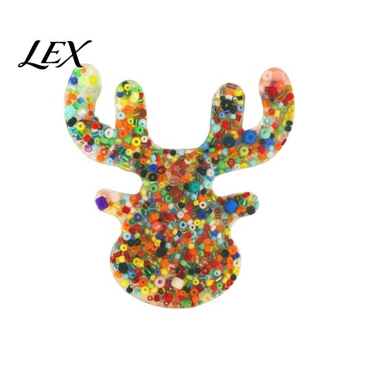 Stress Relief Sensory Tools Christmas Skin Picking Fidget Toy, Silicone Picky Pad for Dermatillomania & Pickers, Portable Toys