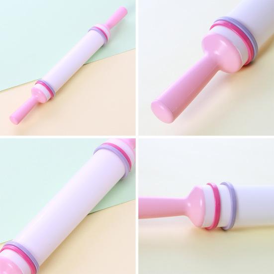 Kitchen Non-stick Cake Roller Rolling Pin Fondant Dough Pastry DIY Baking Tool