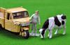 Tomica Limited Vintage Daihatsu CO10T Brown with Figure Finished Product 320104 1/64 LV-12d