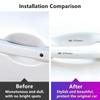 cwdjvz1 8PCS TPU Car Door Handle Protection Stickers Decals for Cadillac CTS ATS SRX Deville BLS XT4 XT5 XT6 STS XTS SLR XLR CT4 CT5 CT6