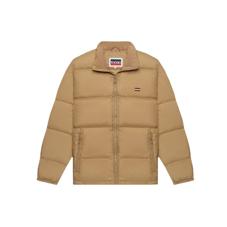 

Короткая куртка-пуховик Levis Stand Collar Winter Men Jacket Khaki 27732-0003