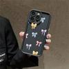 Bunte Schleifen-Print Handyhülle Für iPhone 11 13 17 15 12 14 Pro Max air Plus SE Weiche Matte Abdeckung