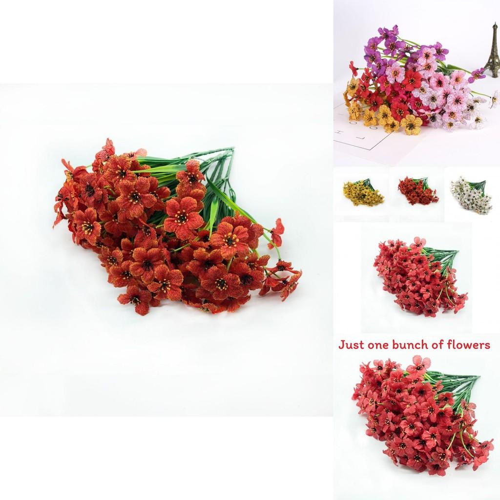 Künstliche Blume Matthiola Incana Dekoration mit Seide und Kunststoff für Hochzeits- und Heimdekoration