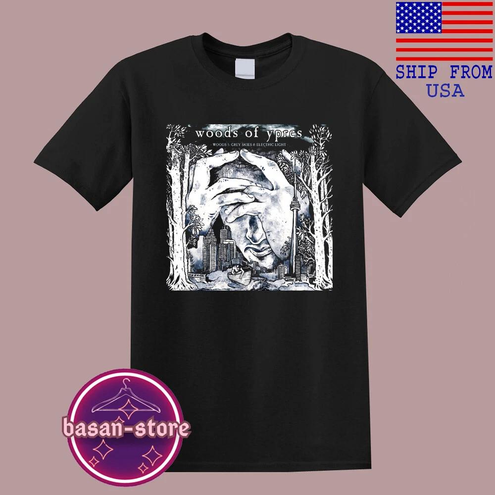 Wood of Ypres Woods 5 Men s Black T-Shirt Tee Top Unisex 2XL