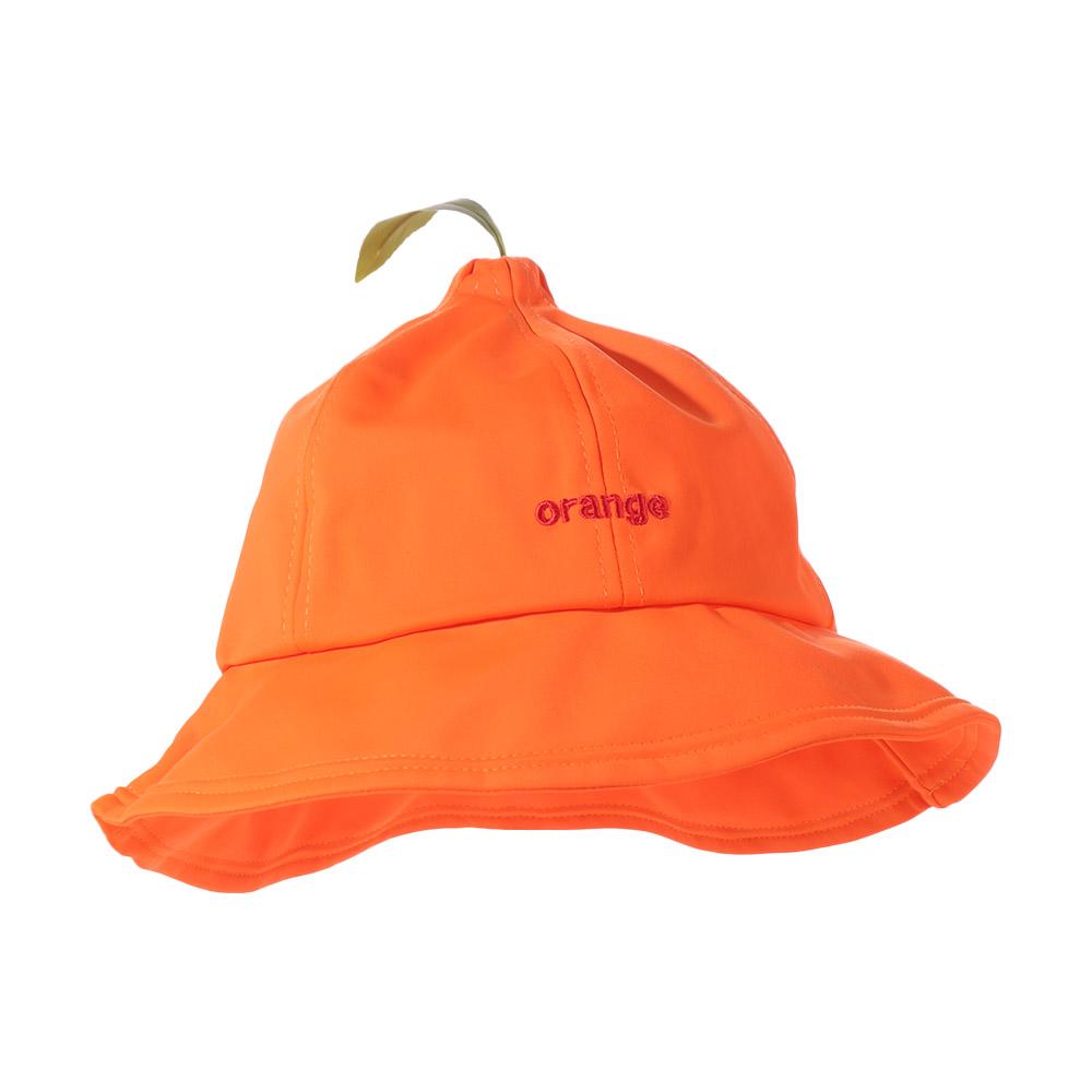 Quick-dry Creative Orange Bucket Cap Cotton Embroidered Letter Sun Hat  Camping