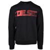 Diesel Unisex Adult Striped Logo Sweatshirt