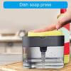 Kitchen Dish Soap Dispenser Pump Sponge Holder Perfect for Busy Kitchens and Industry