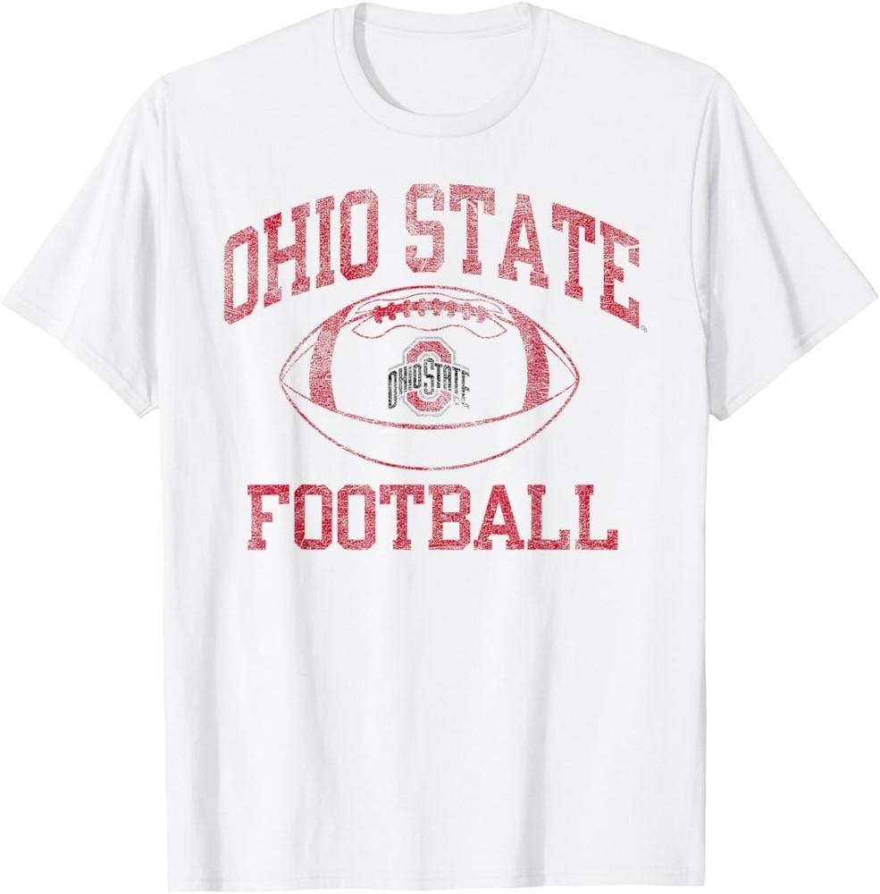 

Ohio State Buckeyes Football Intensity White T-Shirt 3XL