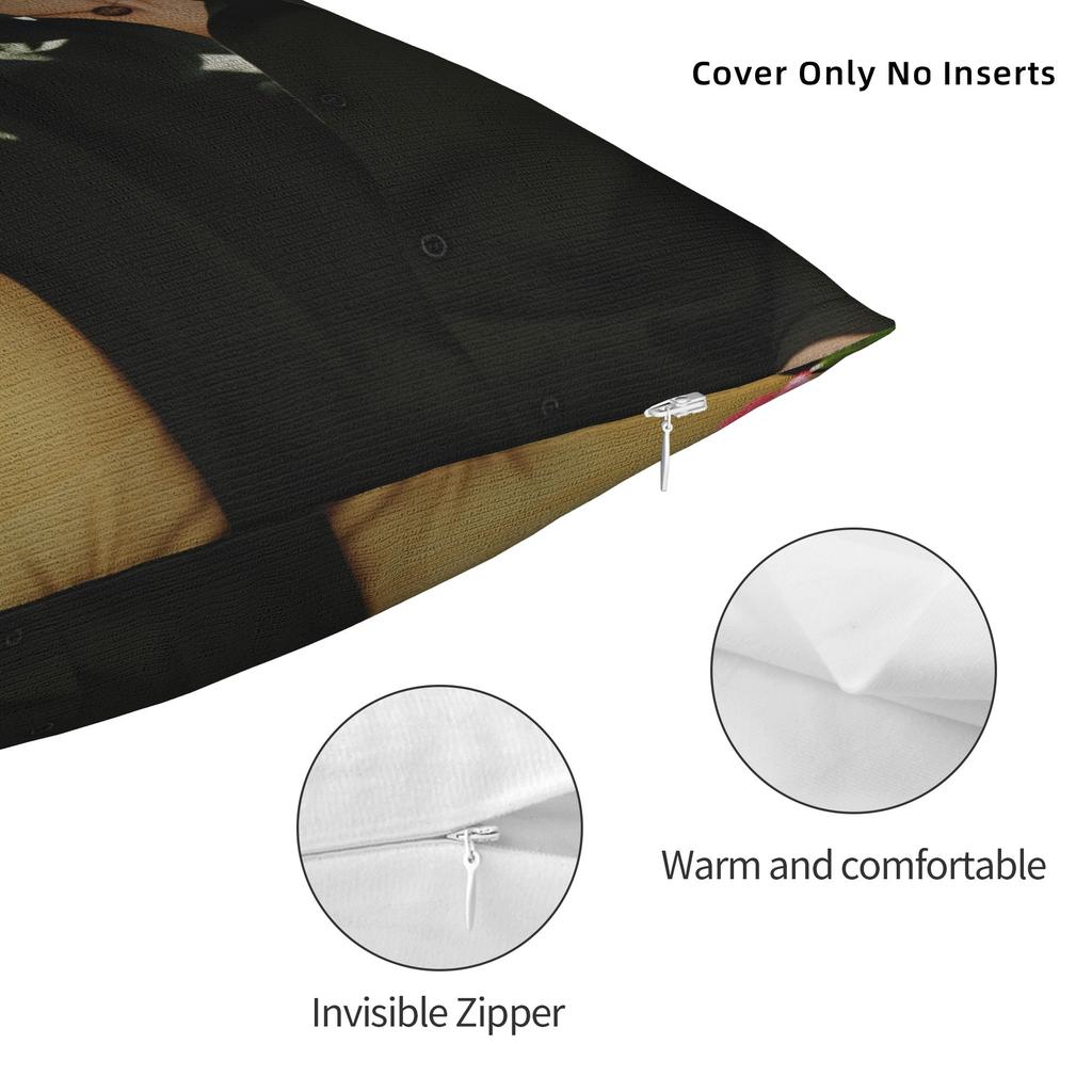 Zhang Actor Linghe Pillow Case Soft Pillow Cover For Sofa Bedroom Home Decor Morden Pillowcases