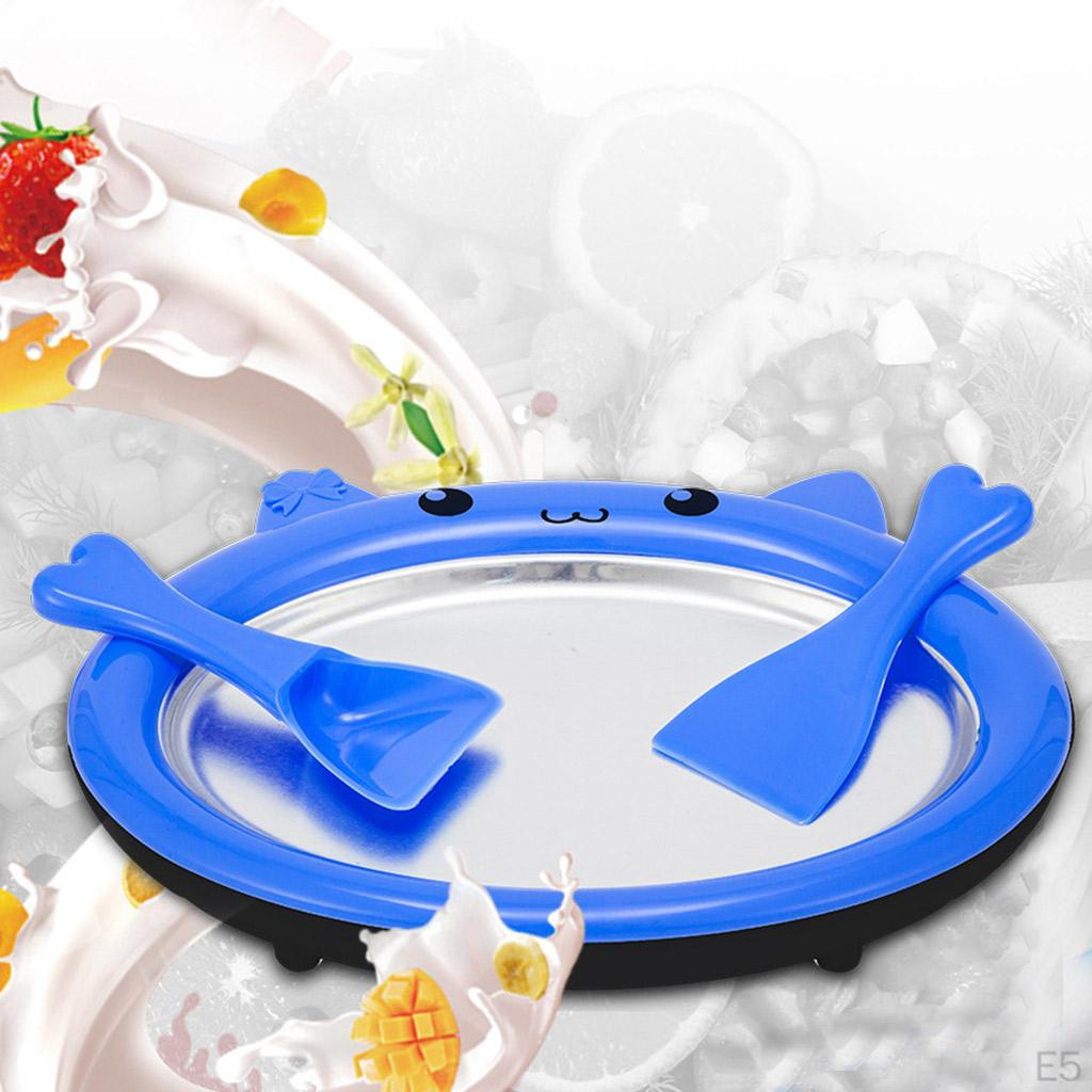 Cute with 2 s DIY Plate Yogurt Mini Freezer Machine