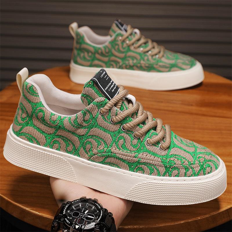 22 Years of New Printed Comfortable Board Shoes Casual Canvas Shoes