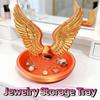 INS Jewelry Storage Tray Angel Wings Mini Key Tray Photo Prop Bracelets Organizer  Room Decor