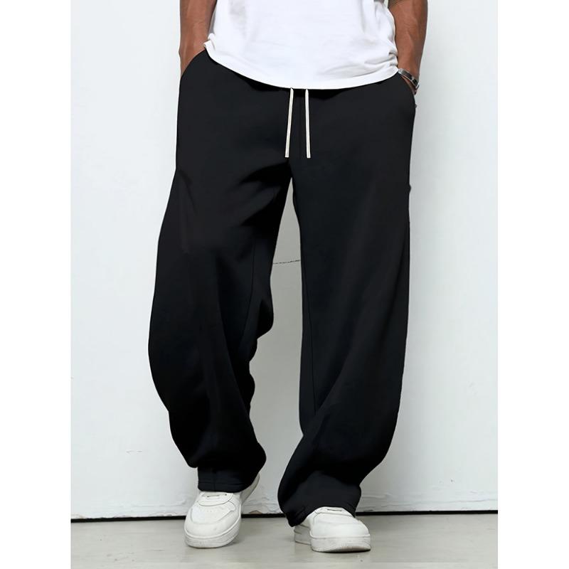 

Men s Relaxed Fit Casual Sweatpants - Drawstring Waist Soft Comfortable Fabric Elastic Cuffs S чорний