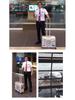 18-Inch Men's Aluminum-Magnesium Alloy Camera Carry-On Suitcase