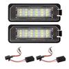 A30F-For Passat B6 CC Eos Golf 4 5 6 7 MK7 Polo Superb Lupo Scirocco Seat Leon Altea LED License Number Plate Light Lamp
