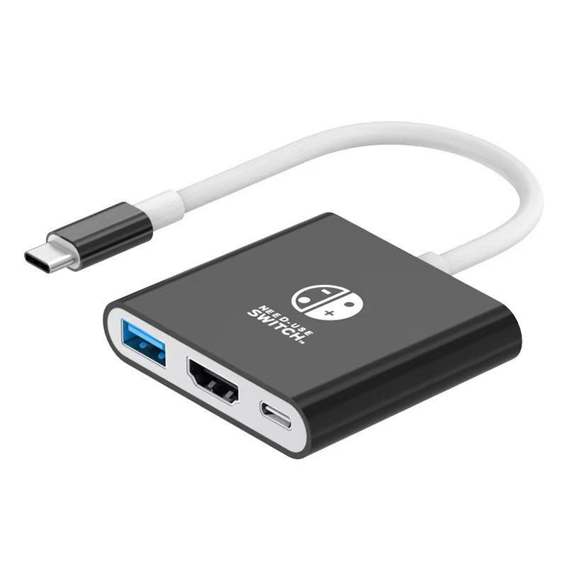 Type-C to 4K HDMI 7-in-1 Hub Docking Station Converter