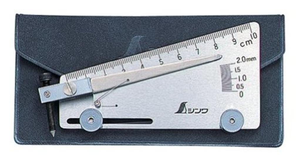 

Shinwa Sokutei Undercut Gauge 58695