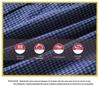 Japanese Style Blue Plaid Cotton Linen Shirt Dress for Women - Summer Short Sleeve Long Layered Design
