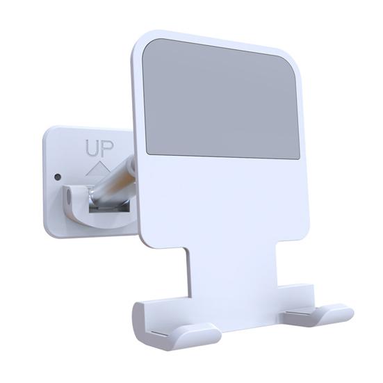 T11 Phone Wall Holder Wall-Mounted Foldable Rotatable Multifunctional Self-adhesive Adjustable Angle Portable Mobile Phone Wall Stand Charging Bracket