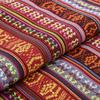 50X150cm Striped Jacquard Boho Style Fabric Cloth Handcraft Geometric Thick Fabrics Home Wall Decoration Sewing Handbag Garments